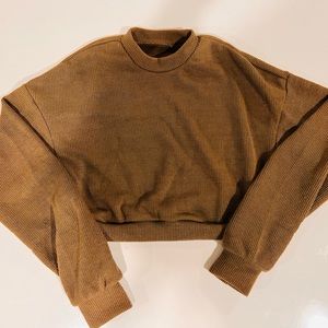 Cropped sweatshirt
